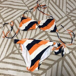 Victoria's Secret Striped Bikini